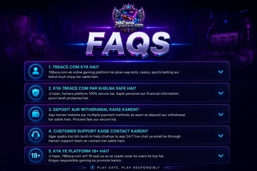 786Ace Game FAQs